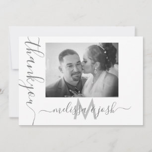 Tarjeta de Foto de Agradecimiento para Parejas de