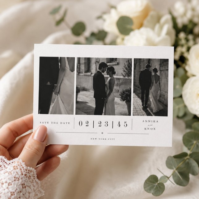 Tarjeta de foto de anuncio de boda de cuento de ha (Subido por el creador)