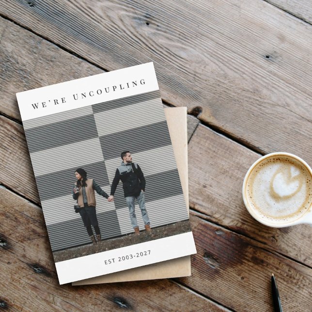 Tarjeta de Foto de Anuncio de Divorcio Oficial Mod (Subido por el creador)