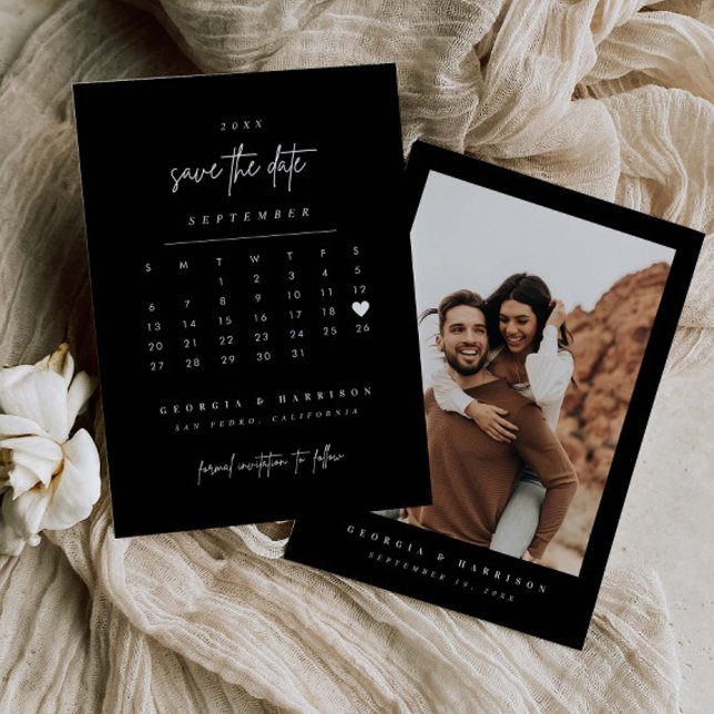 Tarjeta de foto de calendario de aviso de fecha de (Subido por el creador)