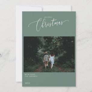TARJETA DE FOTO DE CHRISTMAS