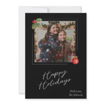 Tarjeta de Foto de Felices Fiestas