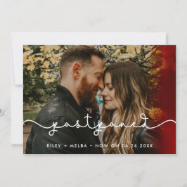 Tarjeta de foto de fuente de corazón conectando li