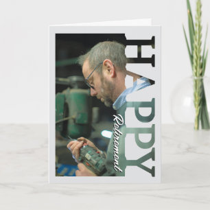 Tarjeta de Foto de Jubilación   Jubilación Persona