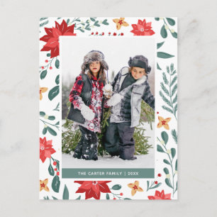 Tarjeta de Foto de Navidad Tarjeta de Foto de Fi