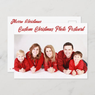 TARJETA DE FOTO DE NAVIDADES personalizados person
