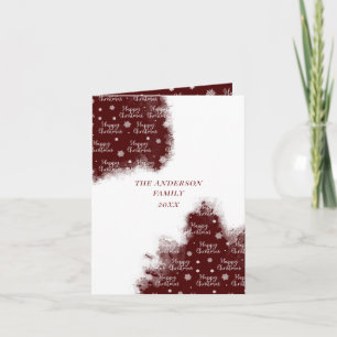 Tarjeta de foto de salpicadura de lavado acuático 