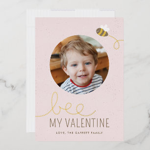 Tarjeta de Foto de Vacaciones de San Valentín - Ro