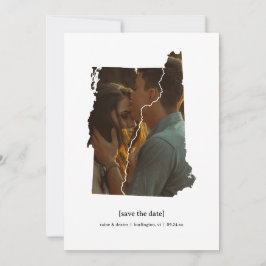 Tarjeta de Foto de Vermont y New Hampshire para Gu