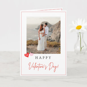 Tarjeta de Foto del Día de San Valentín, Corazones
