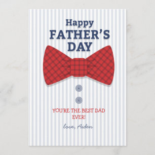 Tarjeta de Foto del Día del Padre