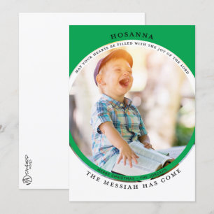 Tarjeta de Foto Hosanna