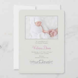 Tarjeta de Foto Memorial de Petite Heart