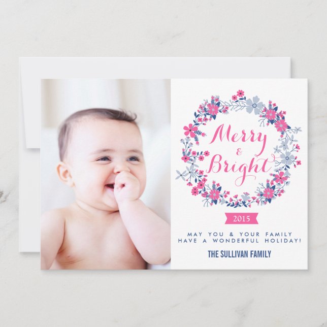 Tarjeta de foto para festividades Náuticas de la M (Anverso)