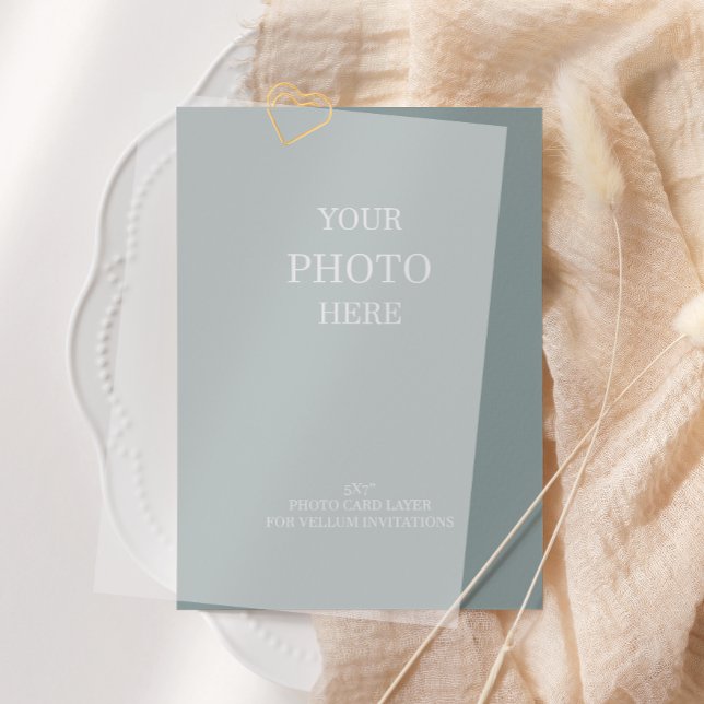 Tarjeta de Foto para Vellum Save the Date (Subido por el creador)