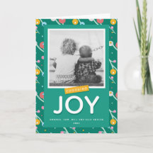 Tarjeta de Foto Personalizada de Navidad Choosing 
