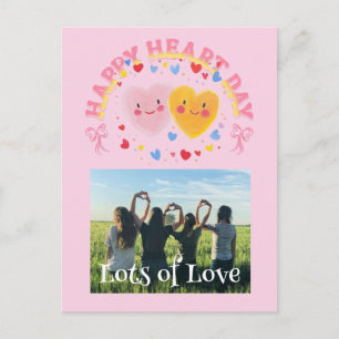 Tarjeta de Foto Personalizada del Día de Galentine