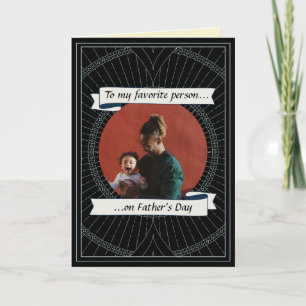 Tarjeta de foto personalizada del Día del Padre