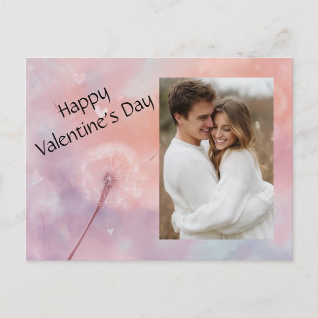 Tarjeta de Foto Personalizada para San Valentín pa (Anverso)