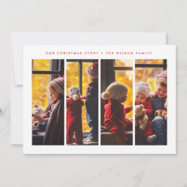 TARJETA DE FOTOGRAFÍA DE VACACIONES | Navidades de