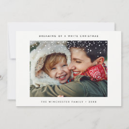 TARJETA DE FOTOGRAFÍA DE VACACIONES | Navidades de