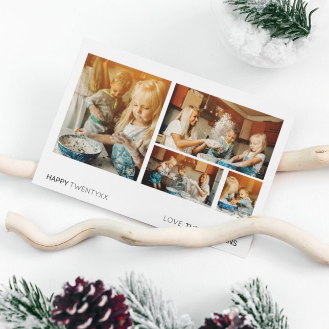 TARJETA DE FOTOS DE AÑO NUEVO | Fotos Mínimas Mode (Subido por el creador)