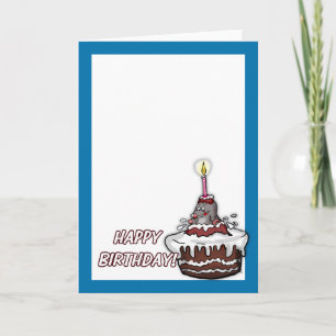 Tarjeta de fotos de cumpleaños feliz Holy Moly