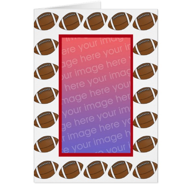 tarjeta de fotos de fútbol (Frente)