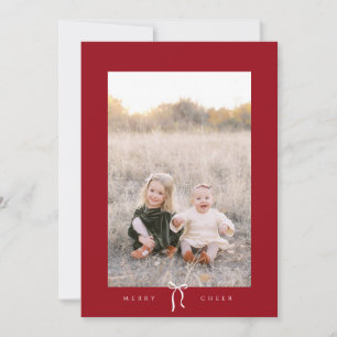 tarjeta de fotos de las vacaciones felices del arc