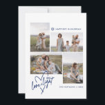 Tarjeta de fotos de Love & Light Heart Hanukkah 4<br><div class="desc">Celebra el Festival de las Luces de una manera cálida y moderna con esta tarjeta de fotos de personalizable Hanukkah - perfecta para compartir amor, luz y alegría con los que más importan. Diseñada con sencillez y elegancia, esta tarjeta presenta un sincero mensaje de "Amor y Luz" en un guión...</div>