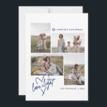 Tarjeta de fotos de Love & Light Heart Hanukkah 4<br><div class="desc">Celebra el Festival de las Luces de una manera cálida y moderna con esta tarjeta de fotos de personalizable Hanukkah - perfecta para compartir amor, luz y alegría con los que más importan. Diseñada con sencillez y elegancia, esta tarjeta presenta un sincero mensaje de "Amor y Luz" en un guión...</div>