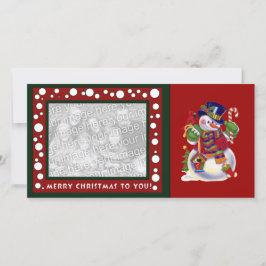 tarjeta de fotos de Navidad