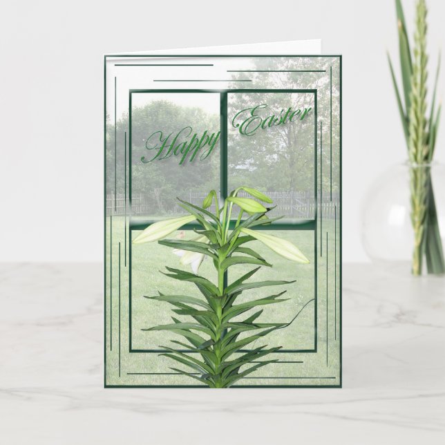 Tarjeta de fotos de Pascua (Anverso)