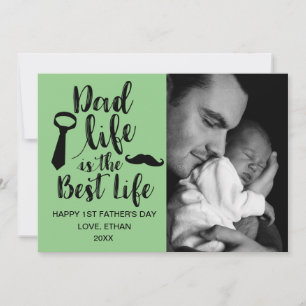 Tarjeta de fotos del Día del Padre Feliz
