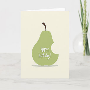 Tarjeta de Fruta Mordida Alegre