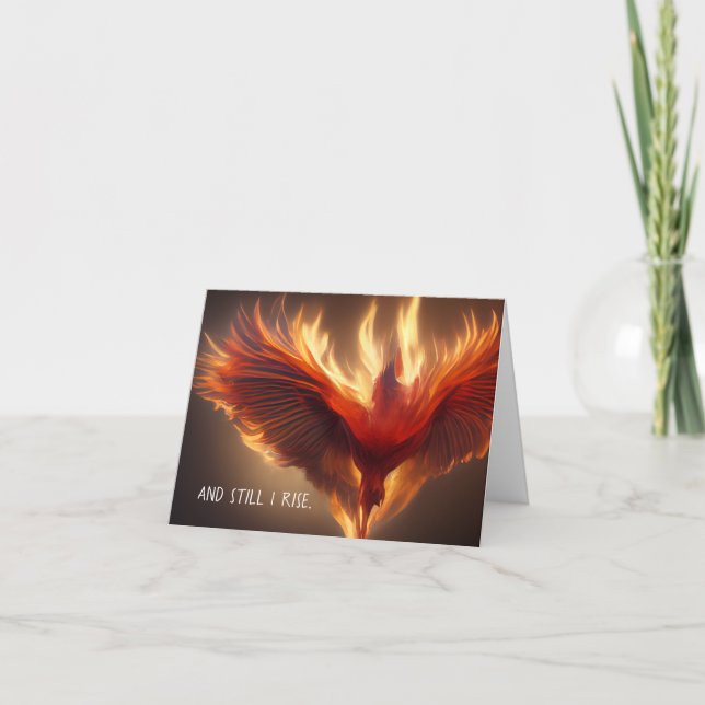 Tarjeta de fuerza inspiradora de ayuda de Phoenix  (Anverso)