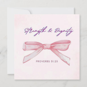 Tarjeta de Fuerza y Dignidad / Tarjeta Postal Coqu