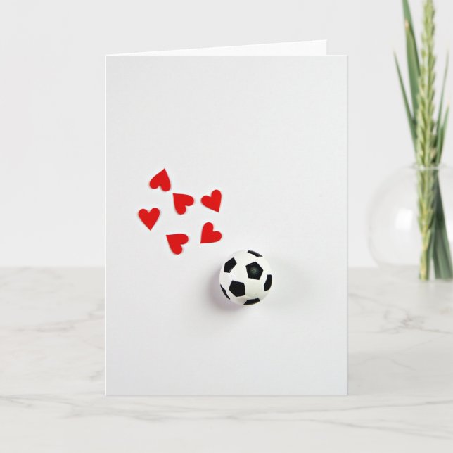 Tarjeta de Fútbol de Corazón (Anverso)