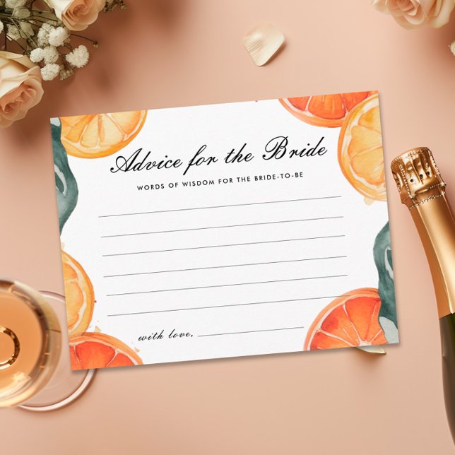 Tarjeta de gabinete Aperol Spritz Bridal Shower (Subido por el creador)