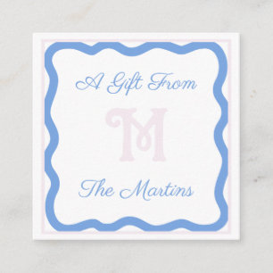 Tarjeta de gabinete azul/ rosa para la capa de inc