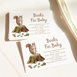 Tarjeta de gabinete Baby Shower de solicitud de li