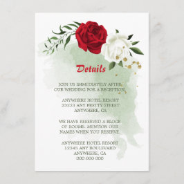 tarjeta de gabinete con detalles de vegetación flo