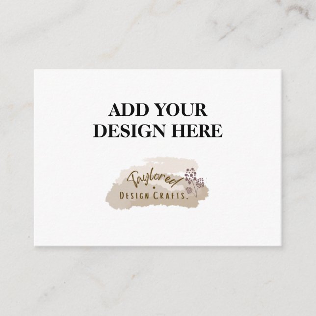 Tarjeta de gabinete de 3,5" x 2,5" (Anverso)