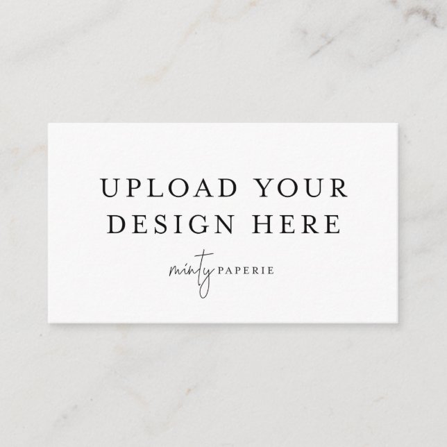 Tarjeta de gabinete de 3,5" x 2" - Paisaje (Anverso)