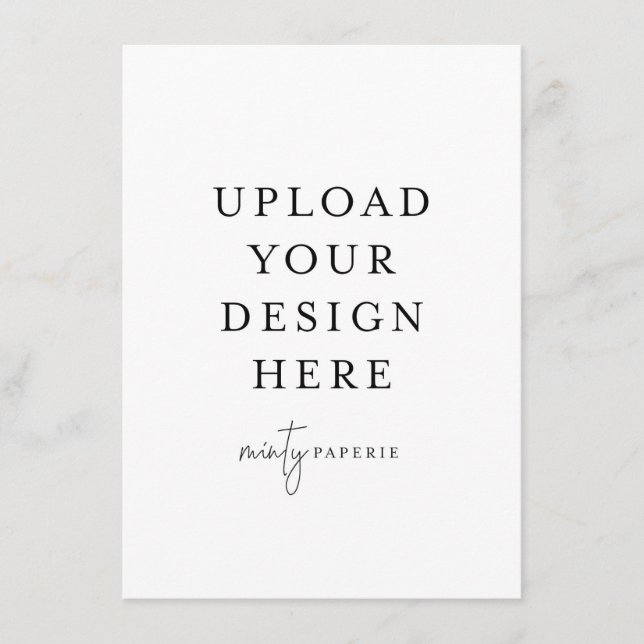 Tarjeta de gabinete de 4,5" x 6,25" - Retrato (Anverso)