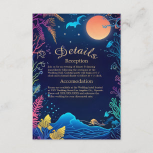 tarjeta de gabinete de boda de vibración de la cos