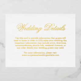 Tarjeta de gabinete de boda formal elegante tradic