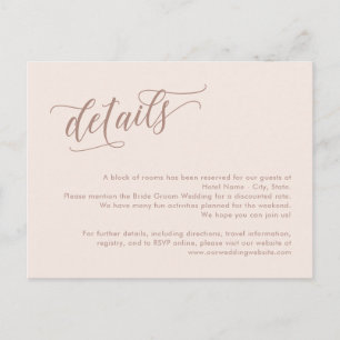 Tarjeta de gabinete de color Eternal Bliss Editabl