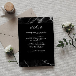 Tarjeta de gabinete de detalles LG de Mármol Negro