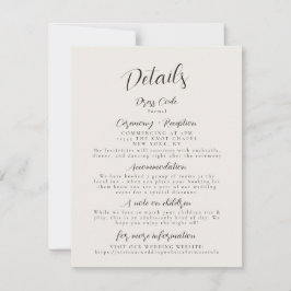 Tarjeta de gabinete de detalles Minimalistas moder